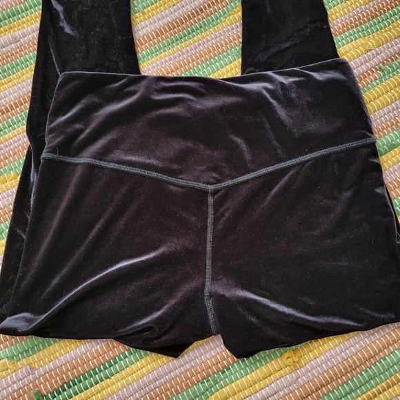 Tall Athleta Elation High Rise Velvet Tight - Picture 5 of 6